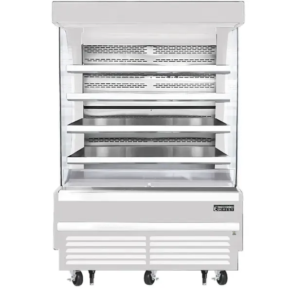 Everest Refrigeration EOMV-60-W-35-T, 60.00-Inch Air Curtain Open Display Merchandiser