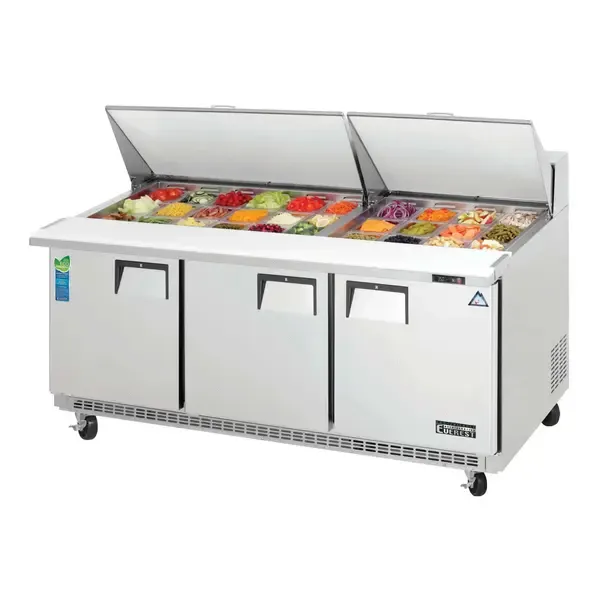 Everest Refrigeration EPBR3, Mega Top Refrigerated Sandwich/Salad Unit