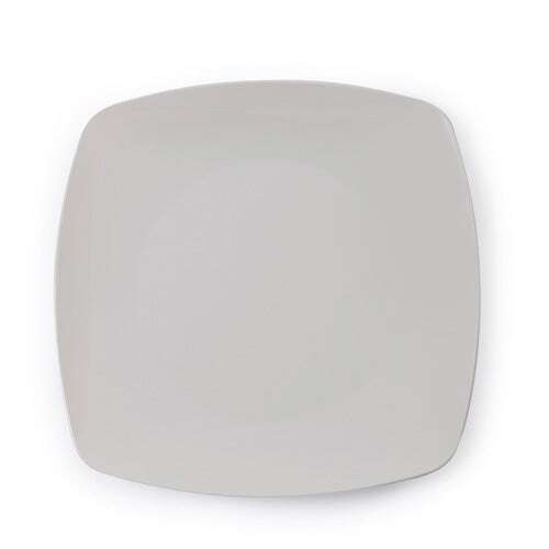 Fineline Settings 1510-BO-X, 10-Inch Renaissance Beige Plastic Dinner Plates, 10/CS