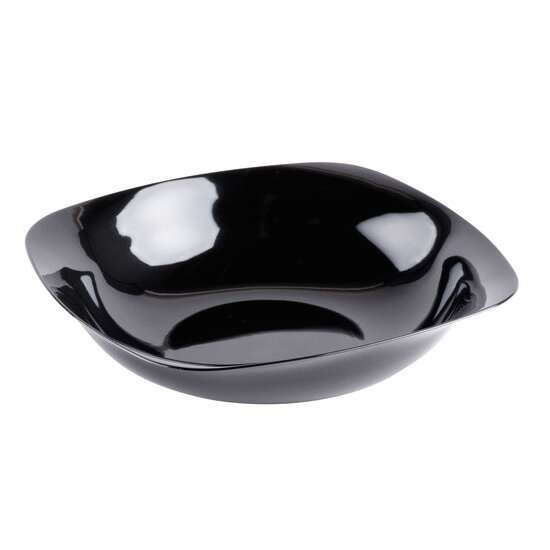 Fineline Settings 1512-BK, 12 Oz. Renaissance Black Plastic Bowls, 120/CS