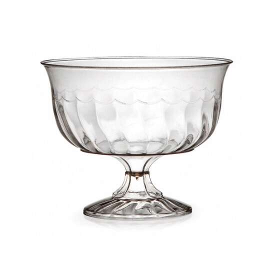 Fineline Settings 2088-CL, 8 Oz. Flairware Clear Plastic Dessert Cups, 240/CS