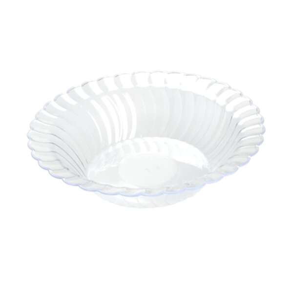 Fineline Settings 212-CL, 12 Oz Flairware Polystyrene Clear Bowl, 180/CS
