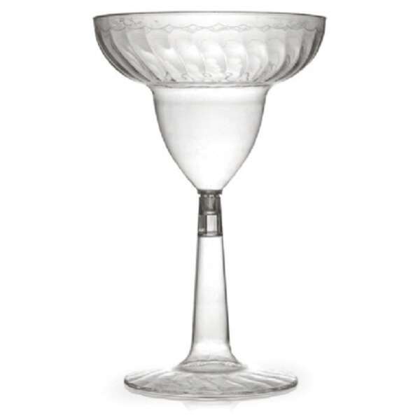 Fineline Settings 2312-CL, 12 Oz Flairware Polystyrene Clear Margarita Glass, 144/CS