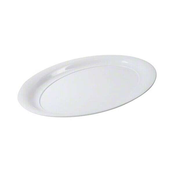 Fineline Settings 483.WH, 16x11-inch Platter Pleasers White Oval Platter, 25/CS