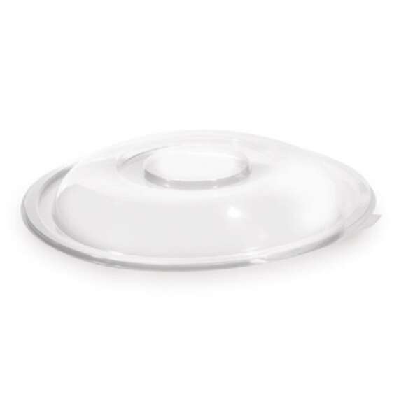 Fineline Settings 5080-L, Super Bowl PET Dome Lid for 64 & 80 Oz Salad Bowl, 25/CS