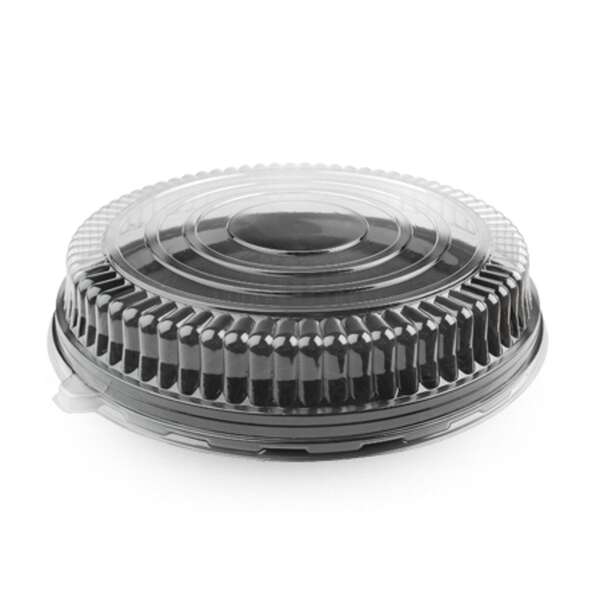 Fineline Settings 9201-LL, 12-inch Platter Pleasers PET Dome Lid, 25/CS