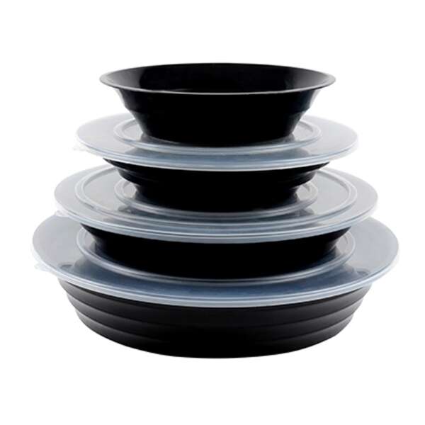 Fineline Settings C1400C.L, 14-inch ReForm Polypropylene Round Flat Lid, 50/CS