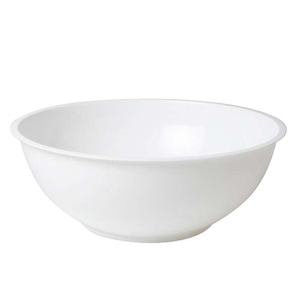 Fineline Settings HPB10805PP.WH, 80 Oz 10-inch ReForm Polypropylene White High Pro Bowl, 25/CS