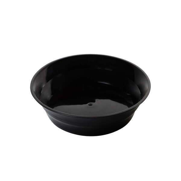 Fineline Settings LPB16256PP.BK, 256 Oz 16-inch ReForm Polypropylene Black Low Profile Bowl, 25/CS