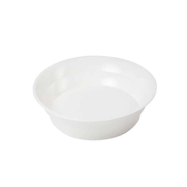 Fineline Settings LPB16256PP.WH, 256 Oz 16-inch ReForm Polypropylene White Low Profile Bowl, 25/CS