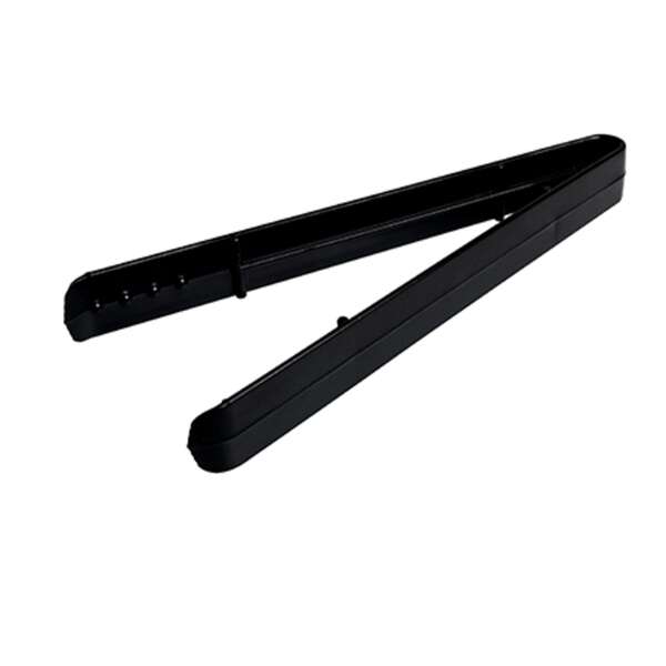 Fineline Settings T9600.BK, 9-inch Platter Pleasers Polypropylene Black Serving Tongs, 72/CS