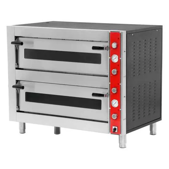 Galaxy Group Pegasus MS35E-2, Double Deck Electric Melstone Series Pizza Oven - 11,280W