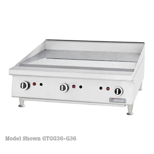 Garland USRange GTGG24-G24M, Countertop 24 inch Manual Control Gas Griddle