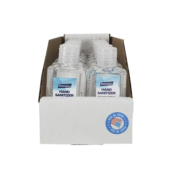Germium GRB2 2 Oz Gel Hand Sanitizer, 70% Isopropyl Alcohol, 14/CS