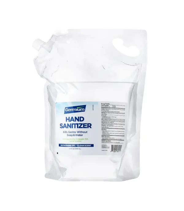 Germium GRP2366 80 Oz Gel Hand Sanitizer Refill, 70% Isopropyl Alcohol
