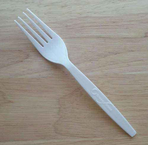 Green Wave International Green Wave FORK-WHTM Epoch White Mid-Size Bio Fork, 1000/CS