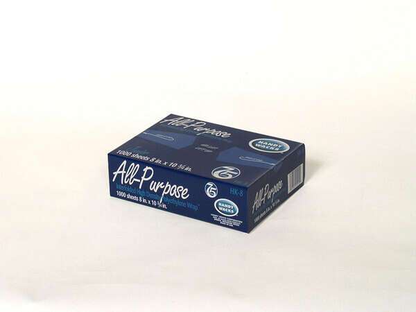 Handy Wacks HK-10, 10x10-3/4-Inch Interfolded High Density Polyethylene All Purpose Wrap, 10x1000-Piece Pack