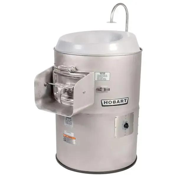 Hobart 6430-3, 30 lb. Potato Peeler - 240V, 3/4 hp