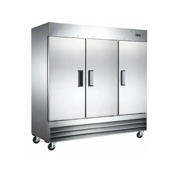 Hurakan HKN-GXE72R3, 81-Inch 3 Doors Reach-In Refrigerator