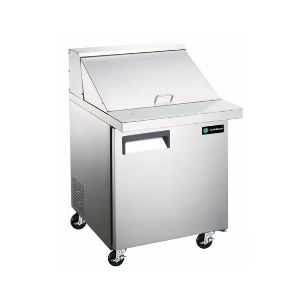 Hurakan HKN-SPMT27R1, 27-Inch Mega Top Refrigerated Prep Table