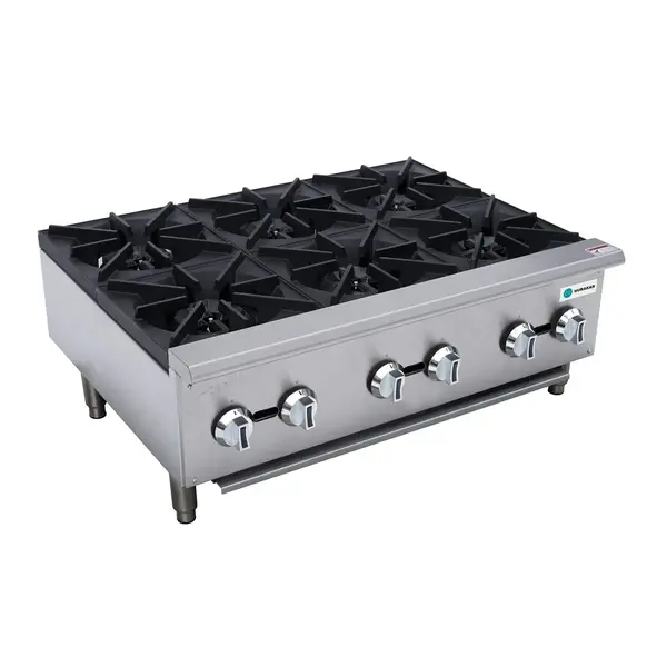 Hurakan HKN-XRCG36-6A, 36-Inch Countertop Gas Range