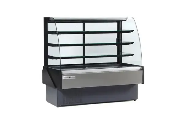 Hydra-Kool KBD-CG-50-S, 52-inch Curved Glass Refrigerated Bakery Display Case