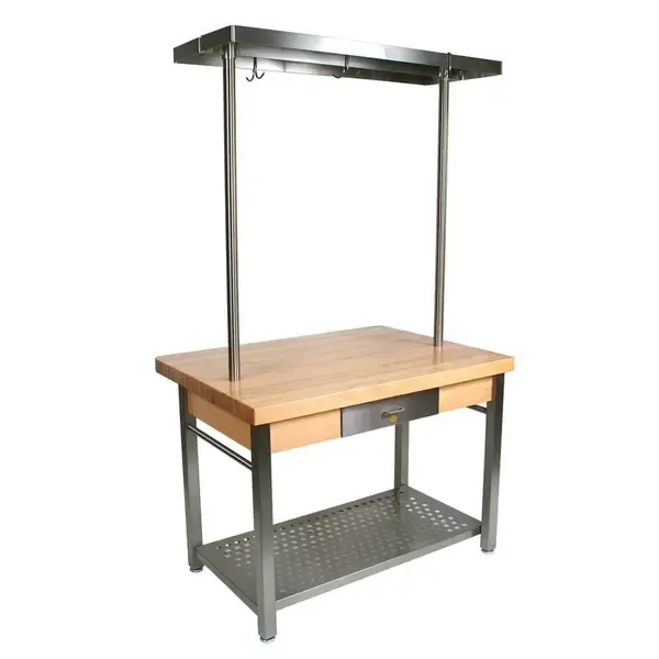 John Boos CUCG21, 60x28-Inch Cucina Grande Work Table (Special Order Item)