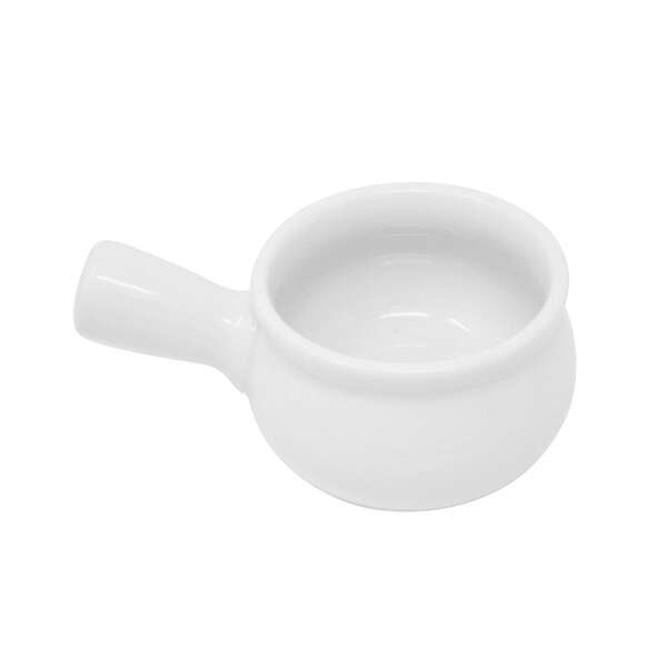 Kadra 8031, 10 Oz Porcelain Vitrex Onion Soup Bowl, 4/Pack, 8/CS