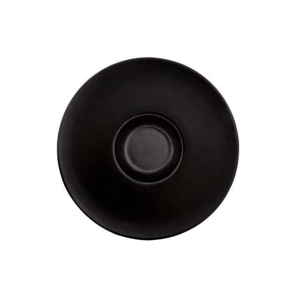 Kadra VT-1023, 7.4 Oz 11.25-Inch Vikko Thunder Porcelain Black Pasta Bowl, 12/CS