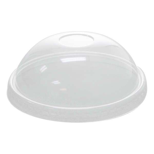 Karat C-KDL142-PET, 142-mm PET Dome Lid for 24-32-Oz Containers, 600/Cs
