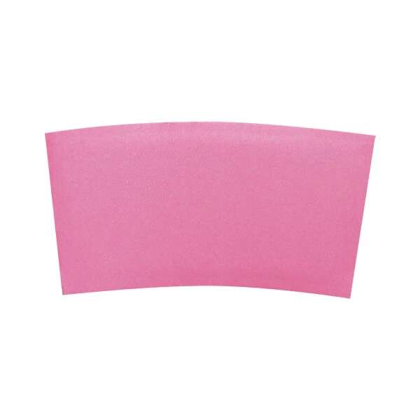 Karat C5300PINK, Traditional Pink Cup Sleeves/Jackets for 10-24 Oz Cups, 1000/CS