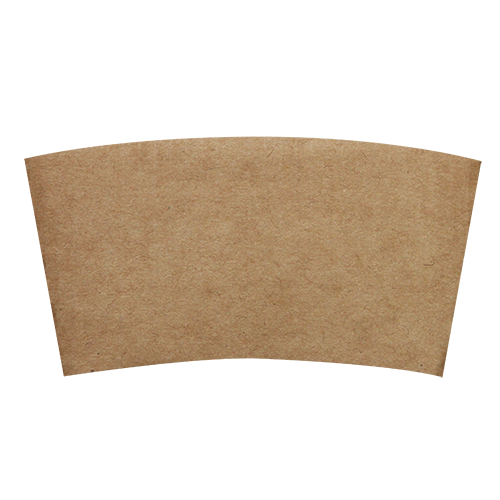 Karat C5305 8oz Traditional Kraft Cup Jacket/Sleeve, 1000/CS