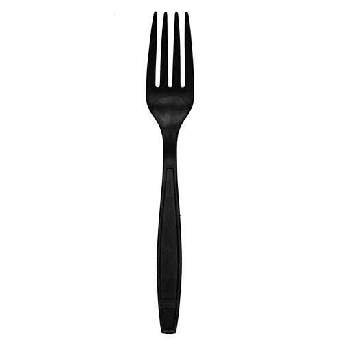 Karat FHBBIO Black Heavy Duty Bio Fork, 1000/CS