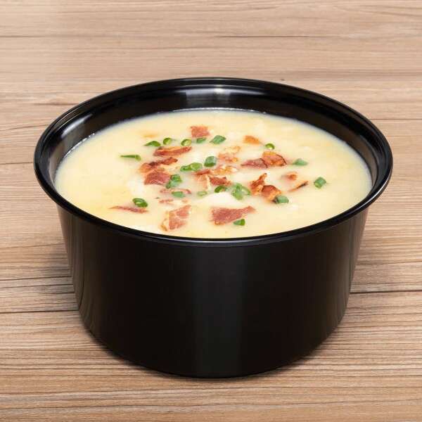 Karat FP-IMB48B, 48 Oz Black PP Injection Molded Bowl, 300/CS