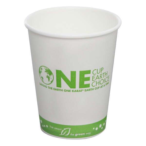 Karat KE-K512, 12-Ounce White Hot Cup, 1000/CS, Cedar Grove
