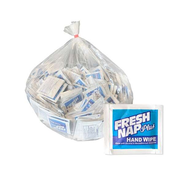 Kari-Out Fresh Nap Plus Sanitizing Hand Wipes w/Alcohol, 500/PK