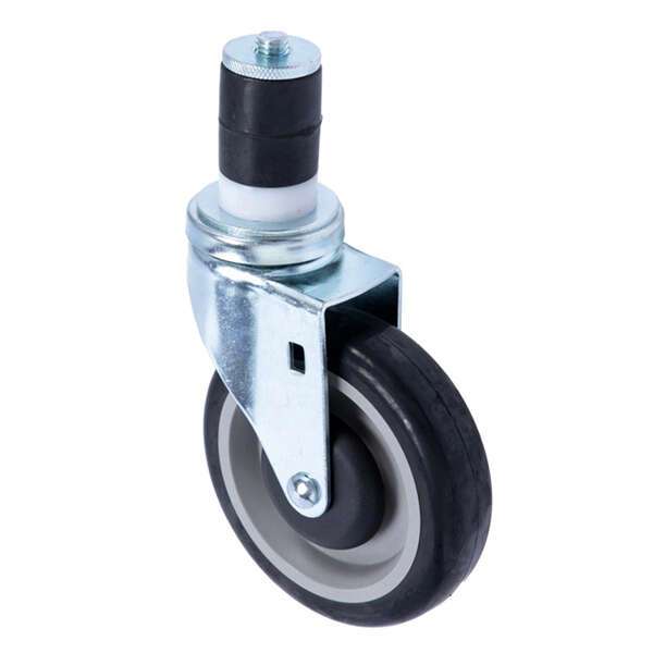 KCS CT-5W, 5-Inch Swivel Stem Casters for Work Tables, Set