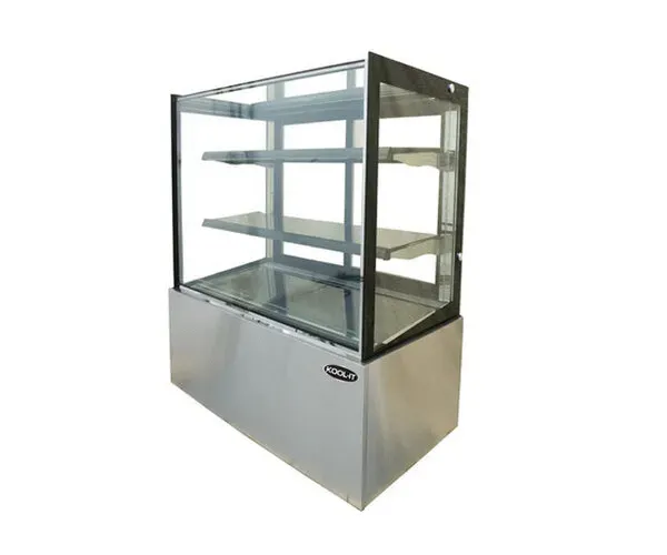 - Kool-It KBF-72D, 71-inch Dry Non-Refrigerated Flat Glass Display Case