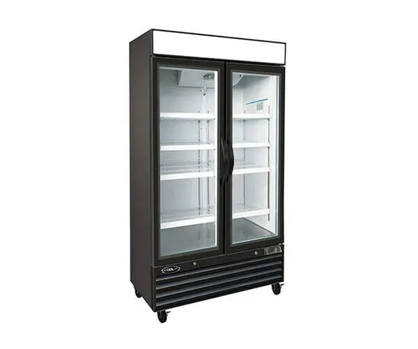 Kool-It KGF-48 53-inch Double Glass Door Merchandiser Freezer