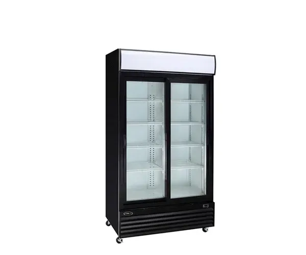 Kool-It KSM-50 52-inch Double Glass Door Merchandising Refrigerator