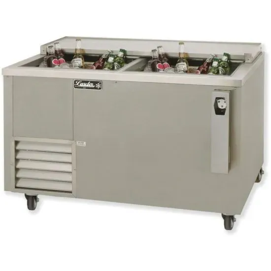Leader ESBC48, 48-Inch 2 Door Stainless Steel Beer Cooler