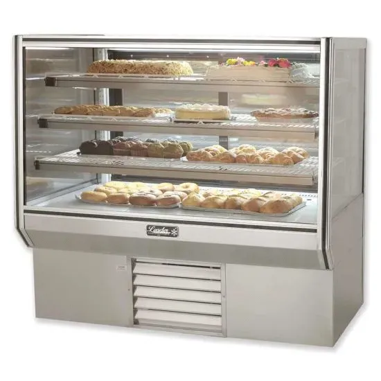Leader NHBK48, 48-Inch Refrigerated High Bakery Case with 3 Shelves