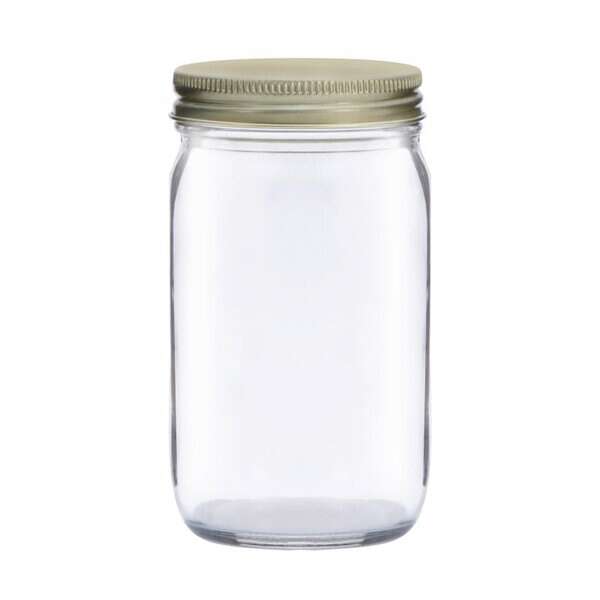 Libbey 109149, 8 Oz Jar with Lid, 4 DZ