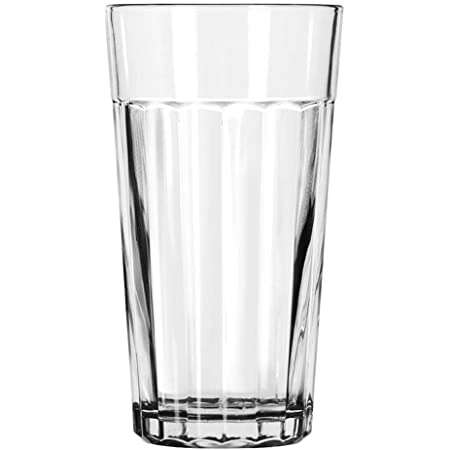 Libbey 15642, 16 Oz Paneled DuraTuff Cooler Glass, 3 DZ