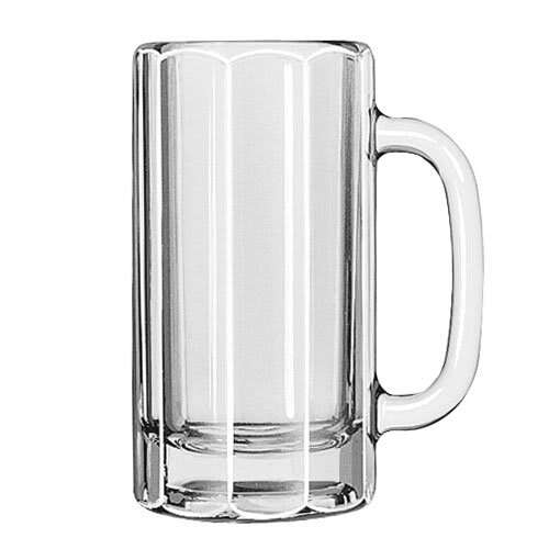 Libbey 5016, 12 Oz Paneled Beer Mug, DZ