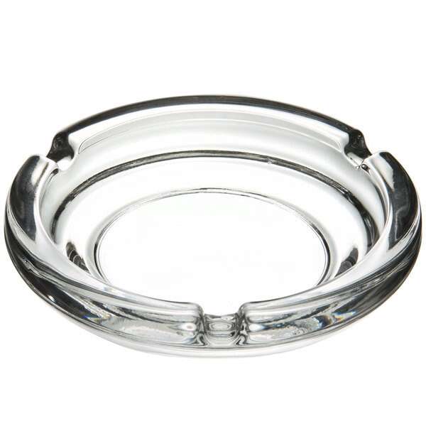 Libbey 5156, 4.25-inch Round Glass Ashtray, 4 DZ
