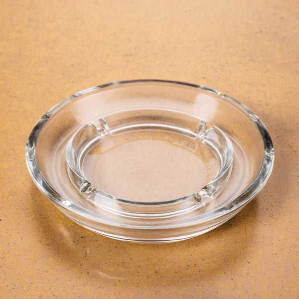 Libbey 5164, 5-inch Round Safety Ashtray, 3 DZ