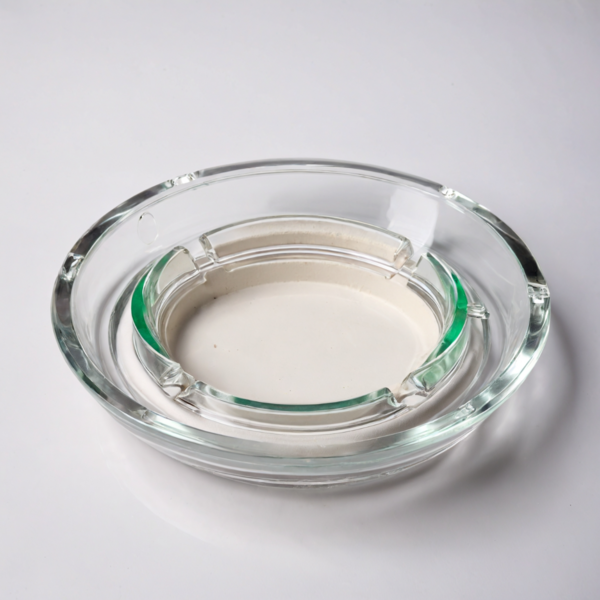 Libbey 5164, 5-inch Round Safety Ashtray, 3 DZ