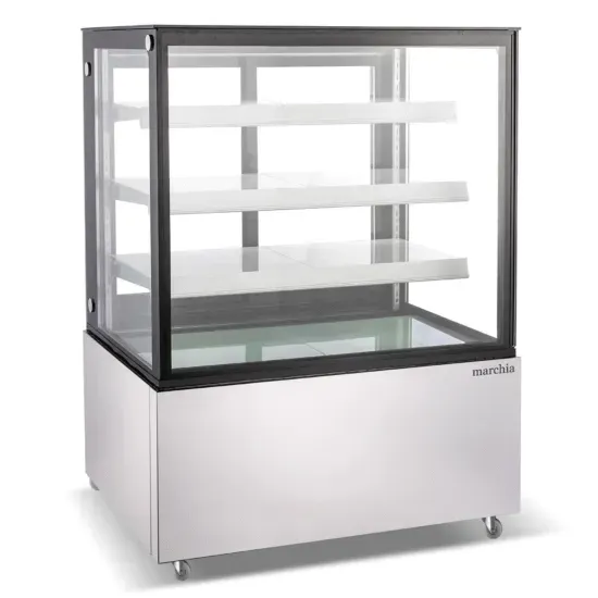 Marchia Display Company Marchia MBT36-ST, 36-Inch Straight Glass Refrigerated Bakery Display Case