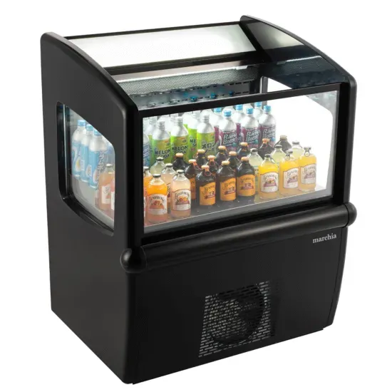 Marchia Display Company Marchia MDS30, 30-Inch Top Open Air Cooler, Grab and Go Refrigerator